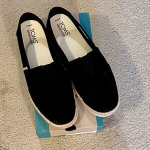 Toms Alpargata Rope 2.0 Espadrille Slip On Sz 8 1/2